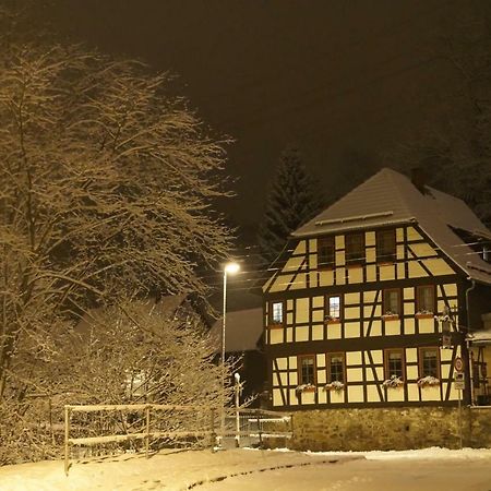 Lauterer Wirtshaus Hotel Suhl Exterior foto