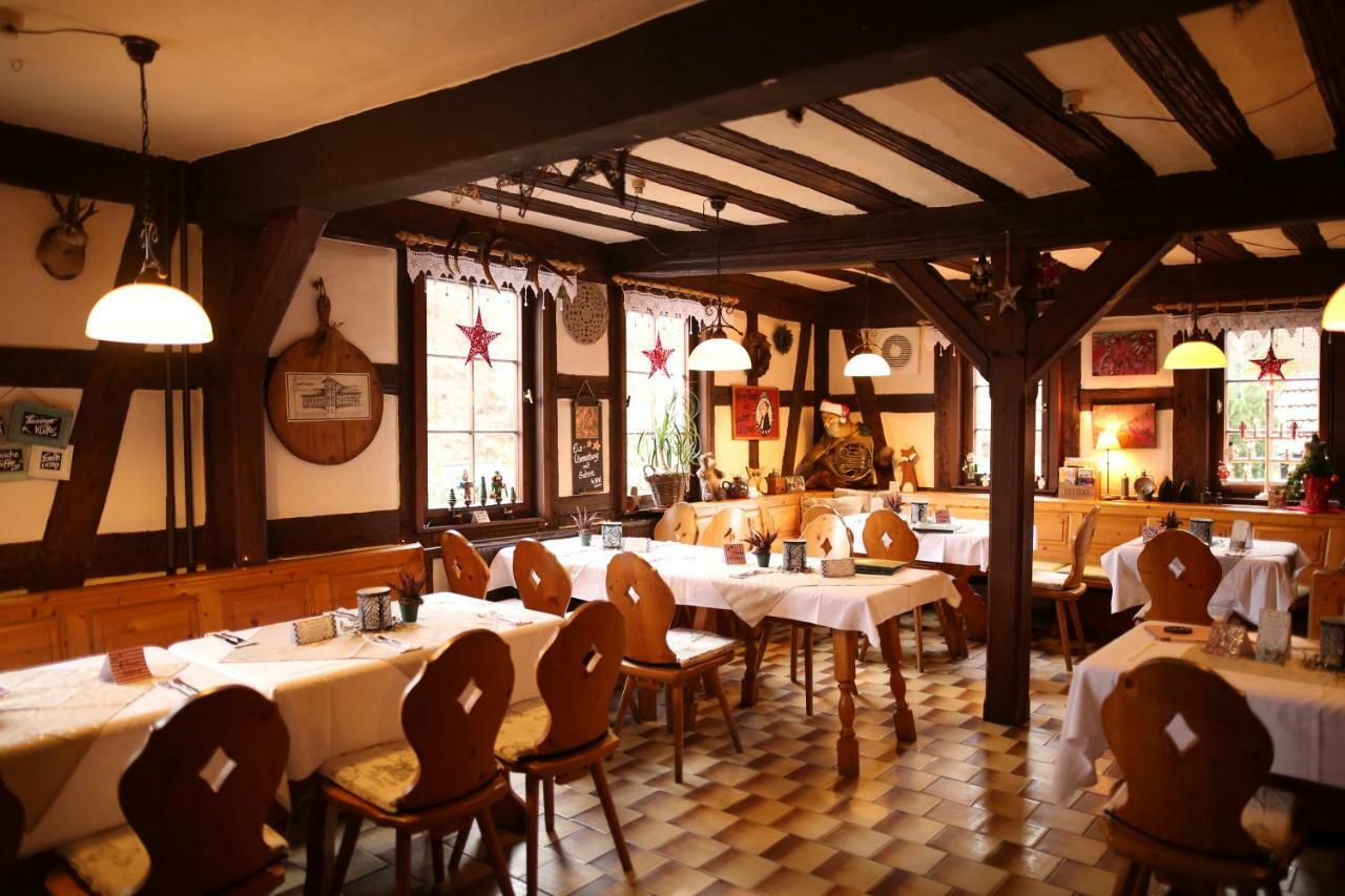 Lauterer Wirtshaus Hotel Suhl Exterior foto