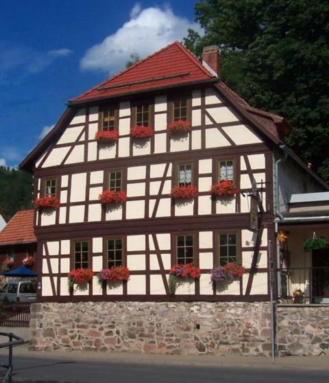 Lauterer Wirtshaus Hotel Suhl Exterior foto